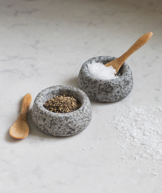 Granite Salt & Pepper Pots