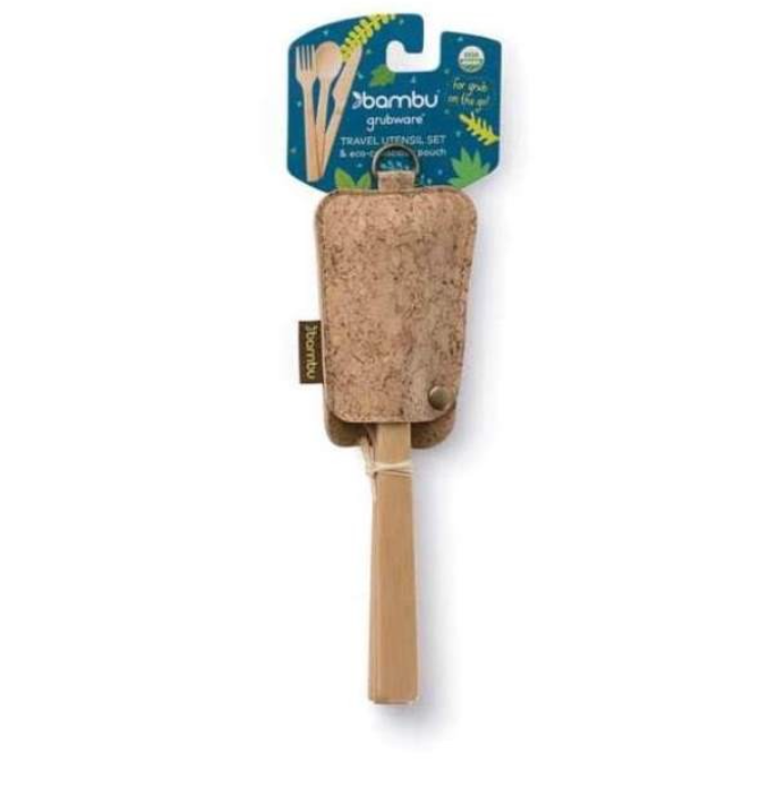 Bamboo Cutlery Travel Set by Bambu