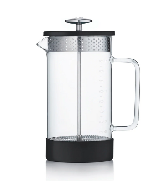 Core Coffee Press - 6 cup cafetiere - Stainless Steel Black
