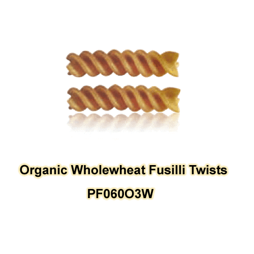 Pasta: Fusilli - ORGANIC Wholewheat