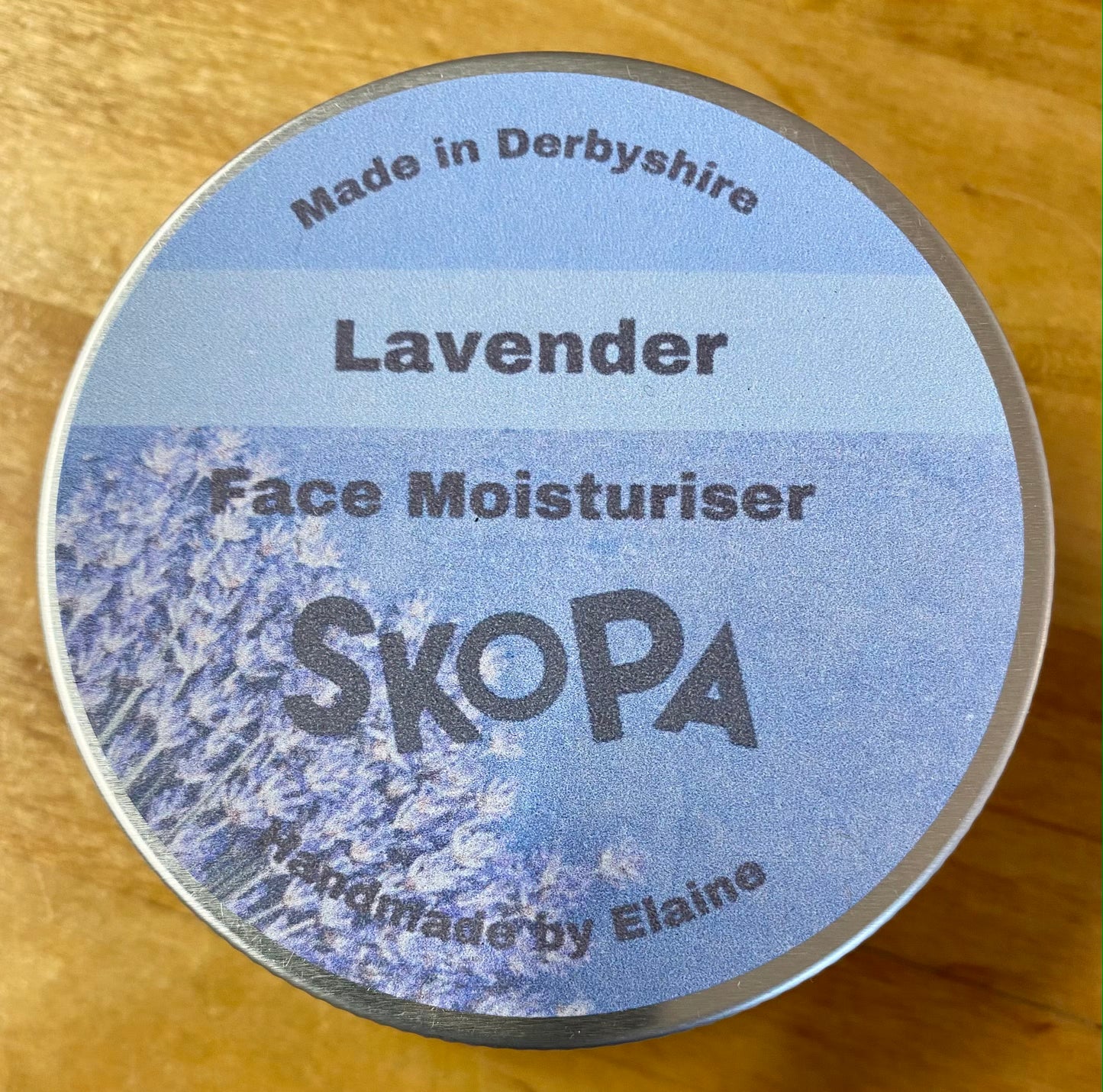 Tin for Face Moisturiser /  Face & Hand Cream by Elaine - Refill