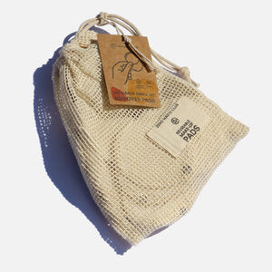 ORGANIC Cotton Make Up Wipes - 16 in a bag