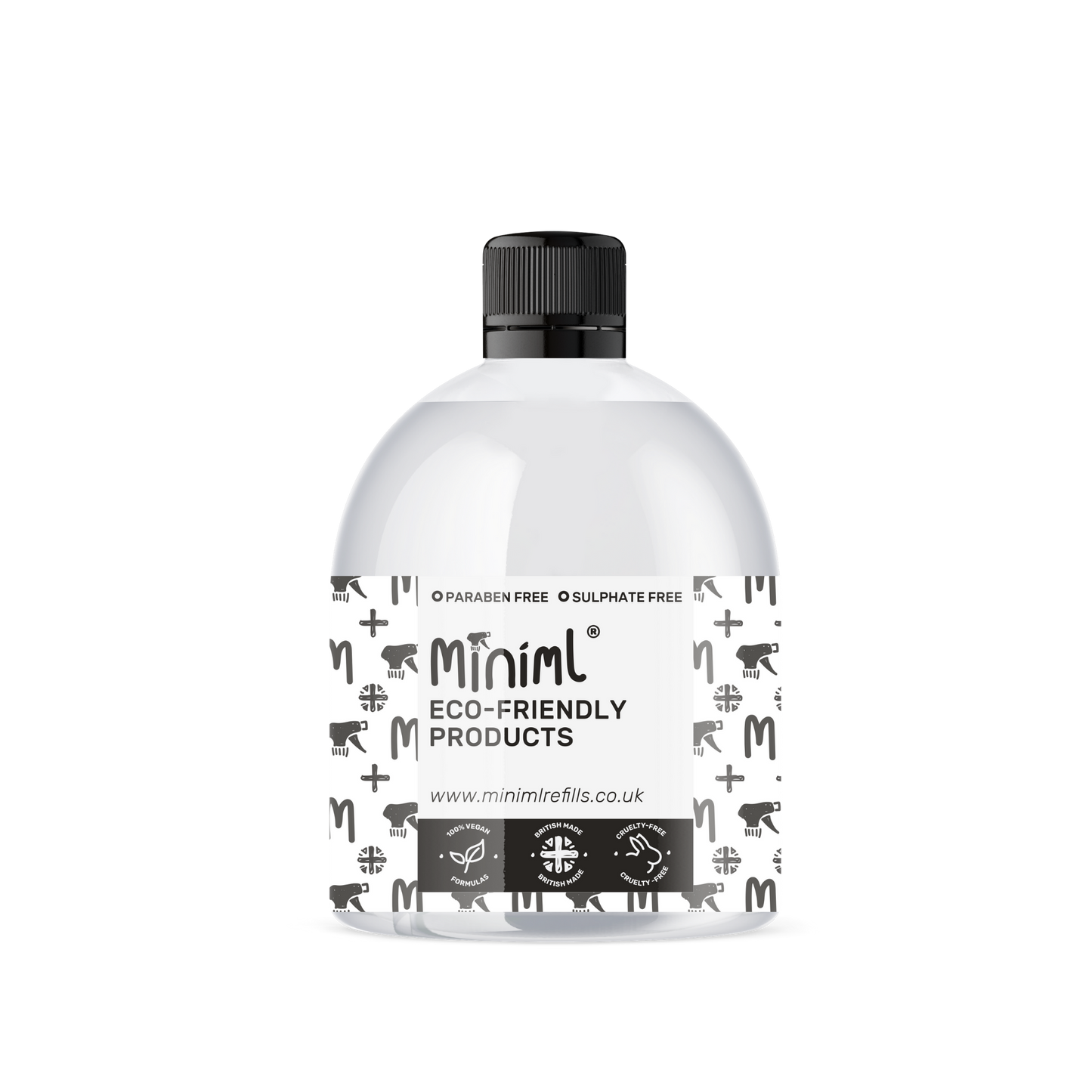 Bottle - Plastic (Short) 500 ml Miniml