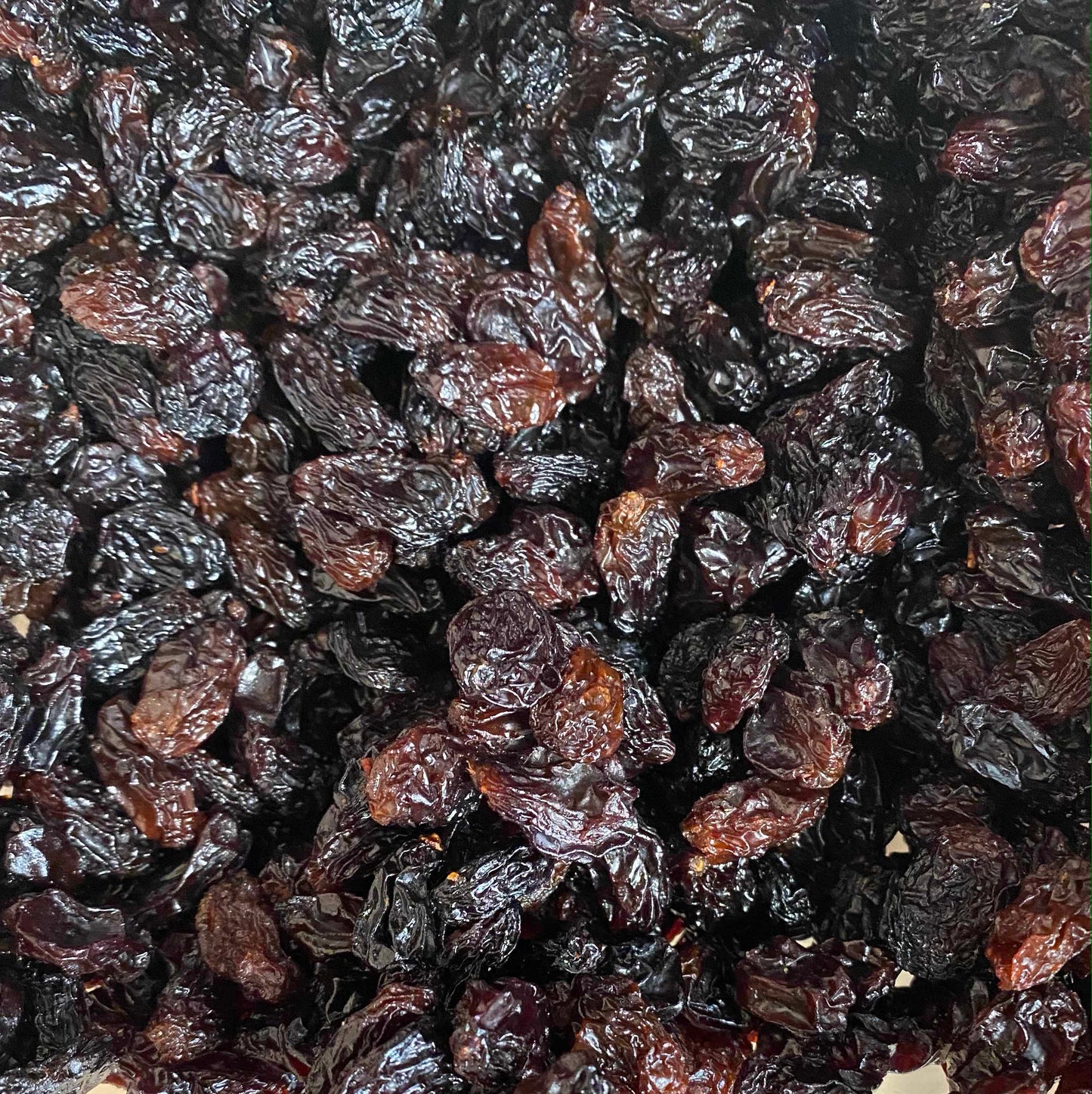 Dried Fruit: Raisins NOT jumbo